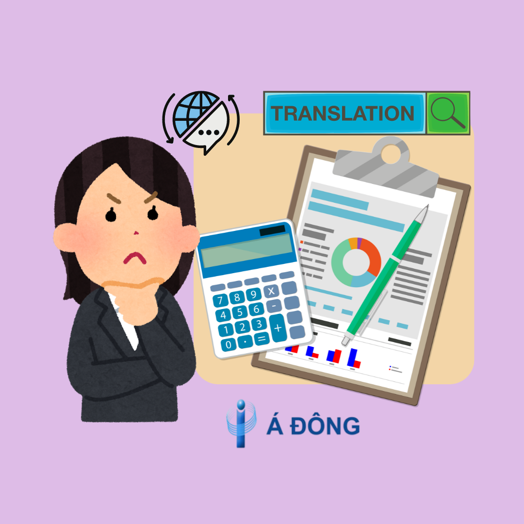 DỊCH THUẬT BÁO CÁO TÀI CHÍNH